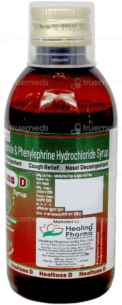 Healtuss D Syrup 100Ml